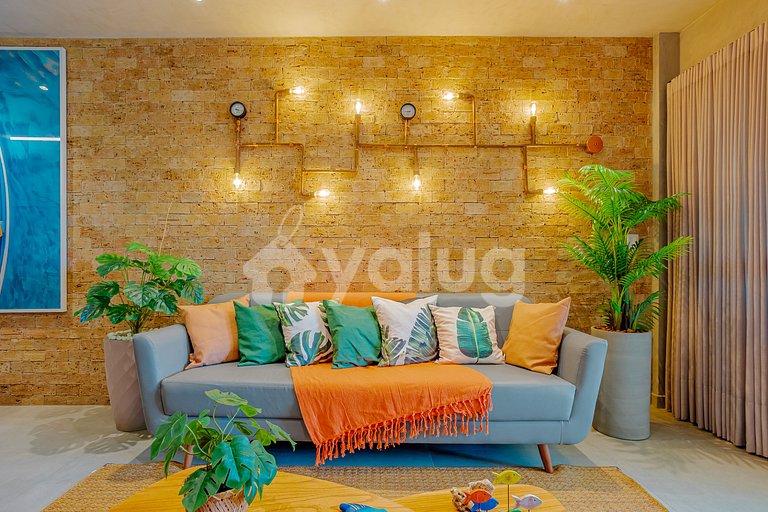 IT123 - Apartamento perfecto frente al mar con 3 quartos