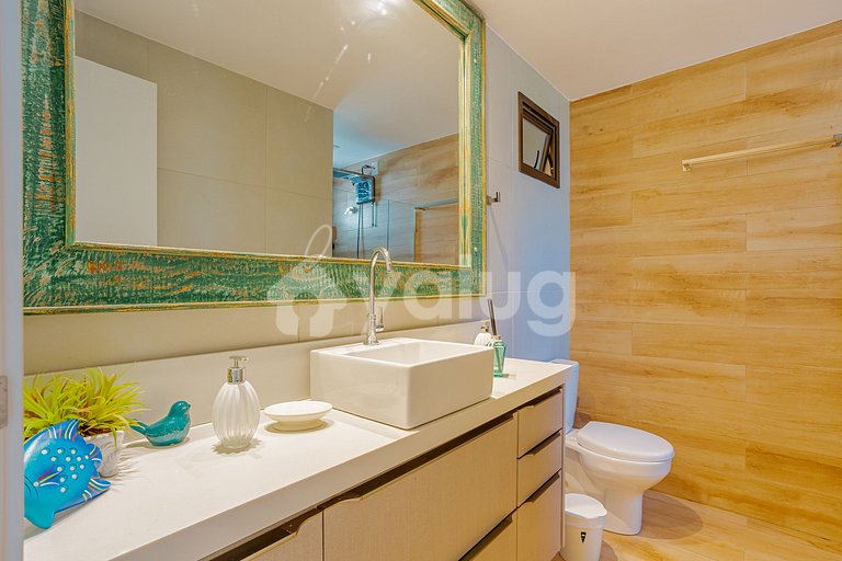 IT123 - Apartamento perfecto frente al mar con 3 quartos
