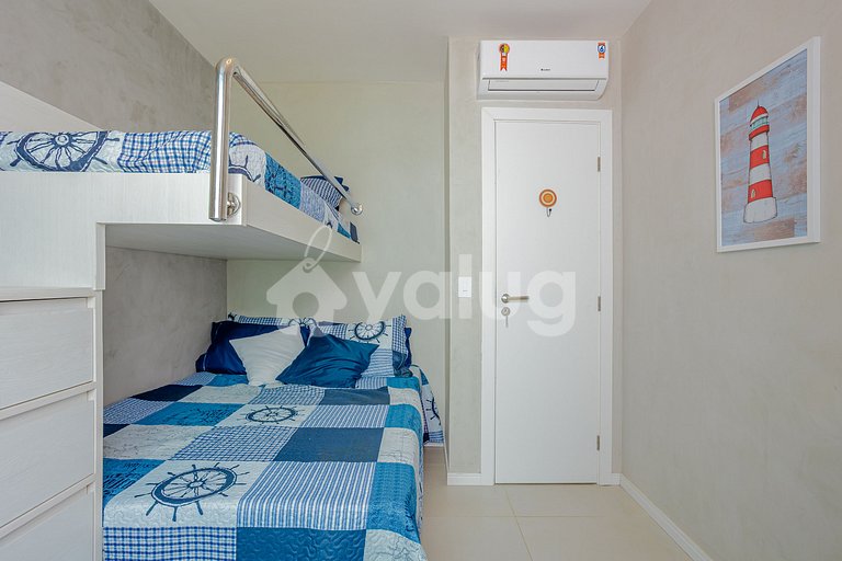 IT123 - Apartamento de 3 habitaciones frente al mar