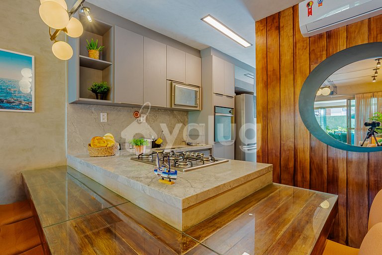 IT123 - Apartamento de 3 habitaciones frente al mar