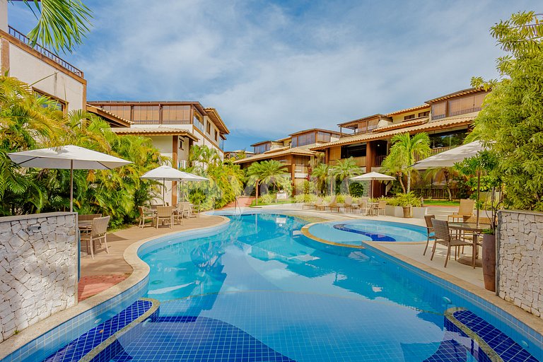 PF132 Hermoso dúplex con 3 suites - Praia do Forte