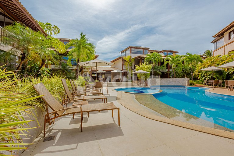 PF132 Hermoso dúplex con 3 suites - Praia do Forte