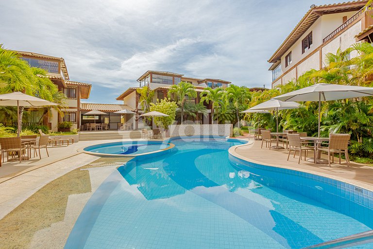 PF132 Beautiful Duplex with 3 Suites - Praia do Forte