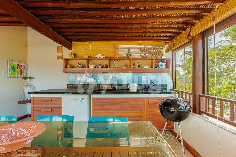 PF132 Beautiful Duplex with 3 Suites - Praia do Forte