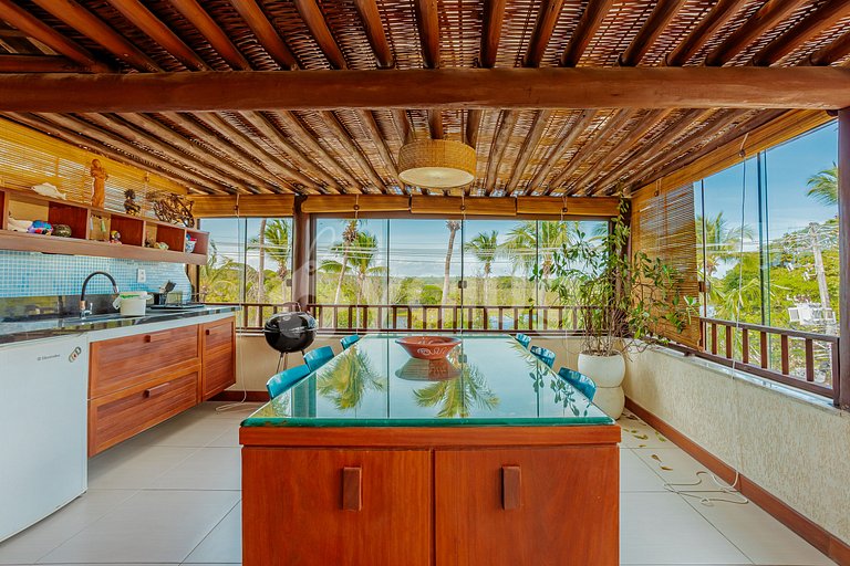 PF132 Beautiful Duplex with 3 Suites - Praia do Forte