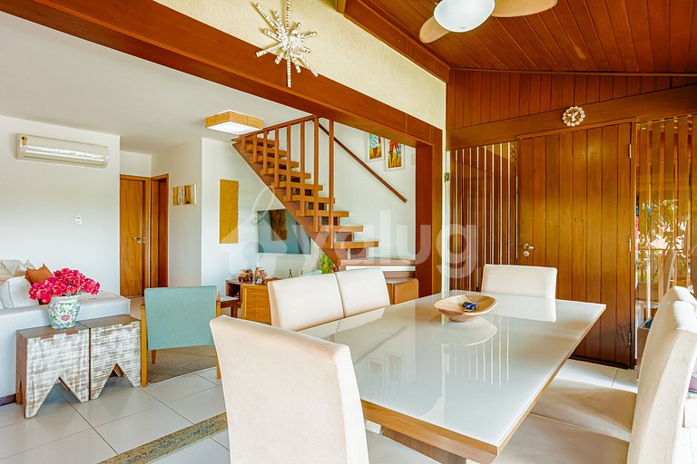 PF132 Beautiful Duplex with 3 Suites - Praia do Forte