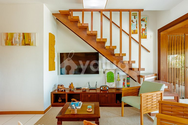 PF132 Beautiful Duplex with 3 Suites - Praia do Forte