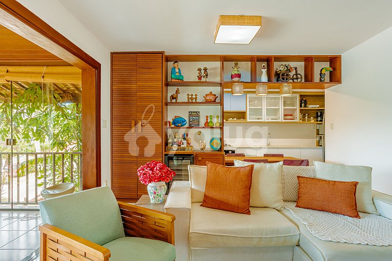 PF132 Beautiful Duplex with 3 Suites - Praia do Forte