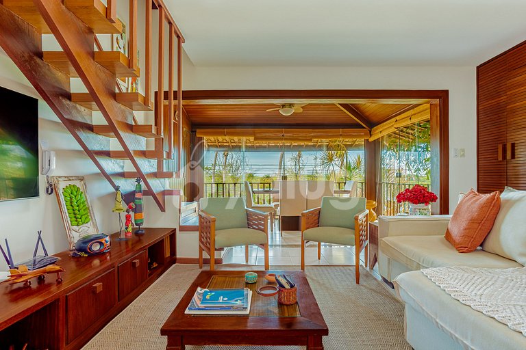 PF132 Beautiful Duplex with 3 Suites - Praia do Forte