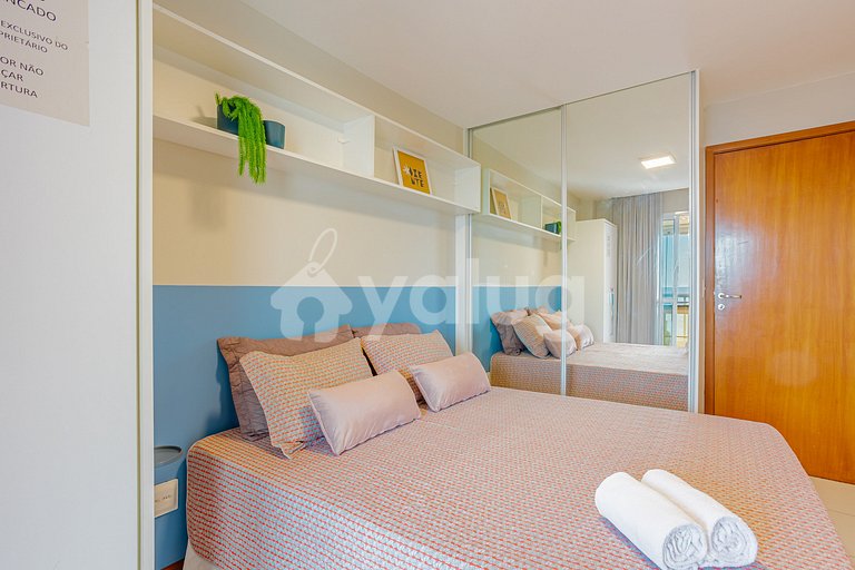 BR19 Lindo Apartamento a 300m da Praia da Barra