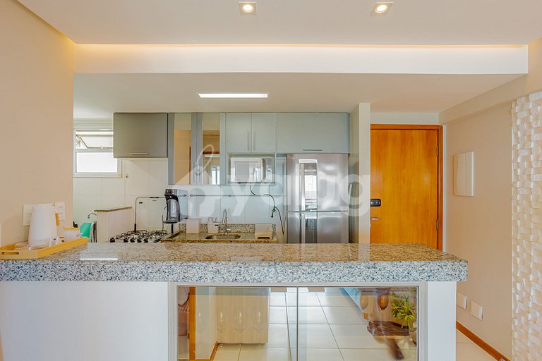 BR19 Lindo Apartamento a 300m da Praia da Barra