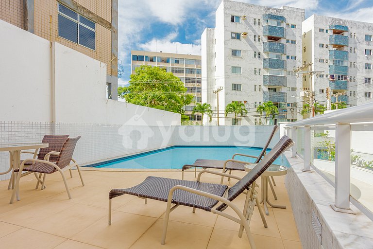 BR19 Beautiful Apartment 300m from Barra Beach