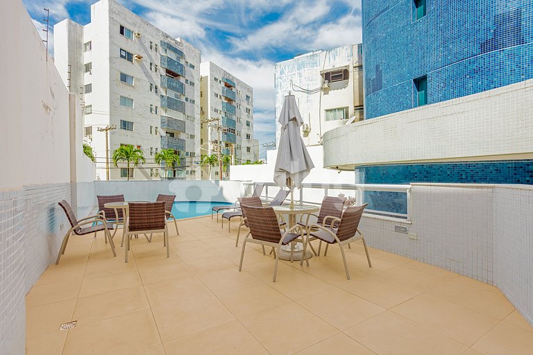 BR19 Beautiful Apartment 300m from Barra Beach