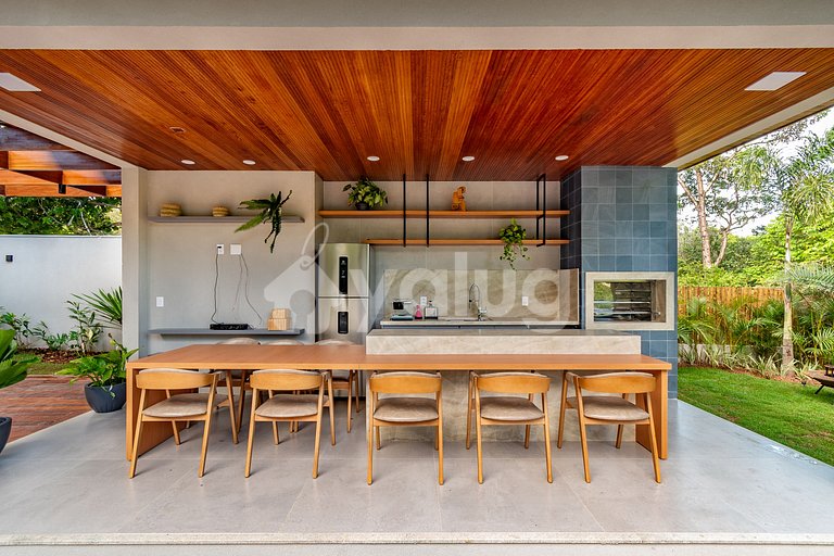 Impecável Casa luxuosa 6 suítes e Piscina - Praia do Forte