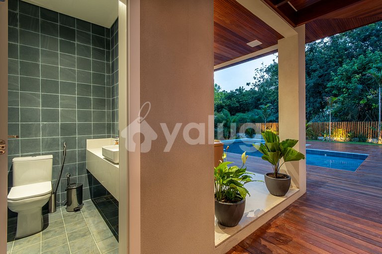 Impecável Casa luxuosa 6 suítes e Piscina - Praia do Forte