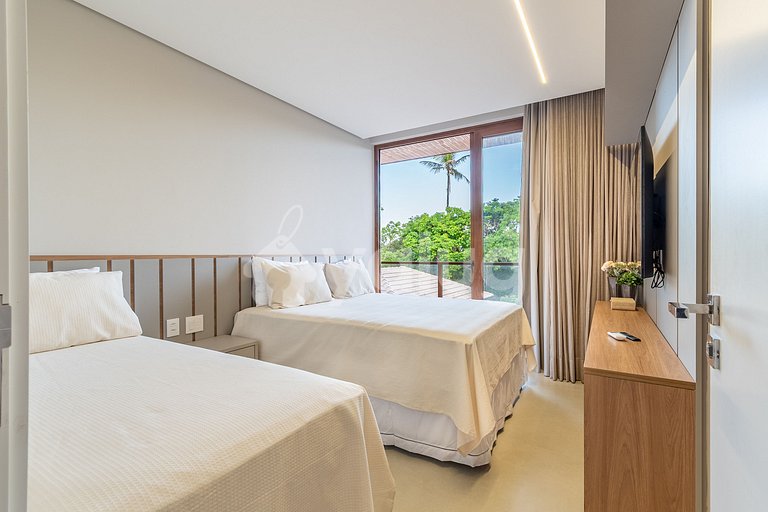 Impecável Casa luxuosa 6 suítes e Piscina - Praia do Forte