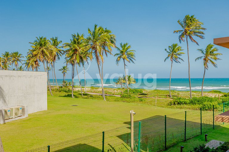 GB135 Beachfront Apt with Ocean View - Guarajuba, Alphaville