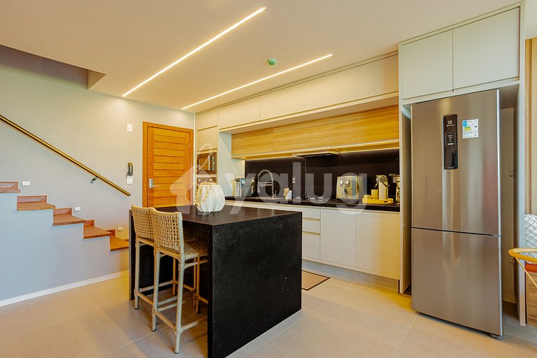 GB135 Ap Frente al Mar Vista al Mar - Guarajuba, Alphaville