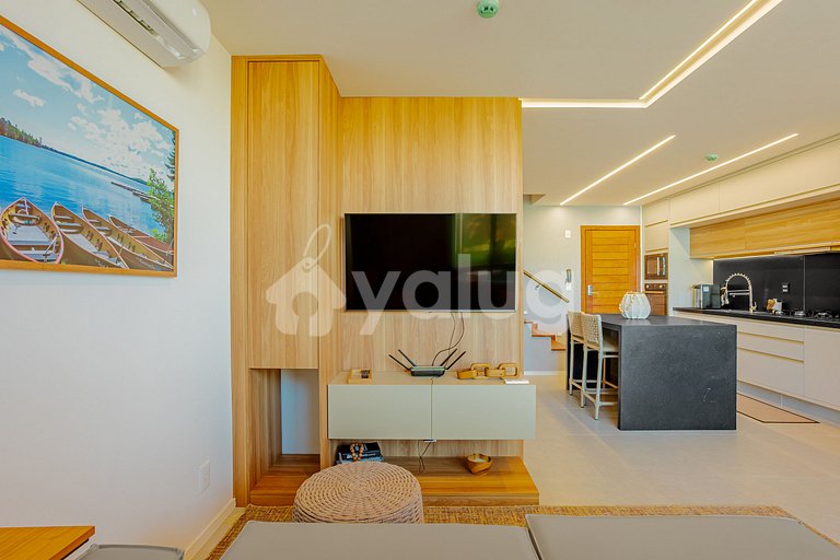 GB135 Apto Pé na Areia c/ Vista Mar - Guarajuba, Alphaville