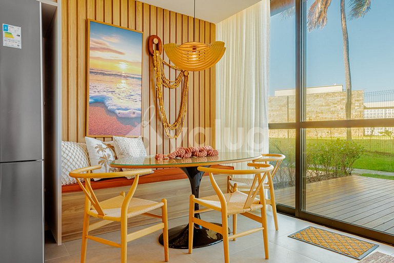GB135 Beachfront Apt with Ocean View - Guarajuba, Alphaville