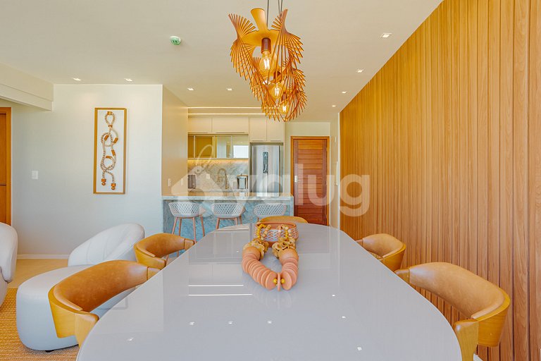 GB136 Ap Frente al Mar Vista al Mar - Guarajuba, Alphaville