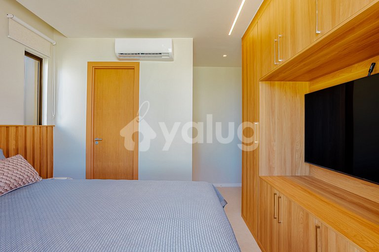 GB136 Beachfront Apt with Ocean View - Guarajuba, Alphaville