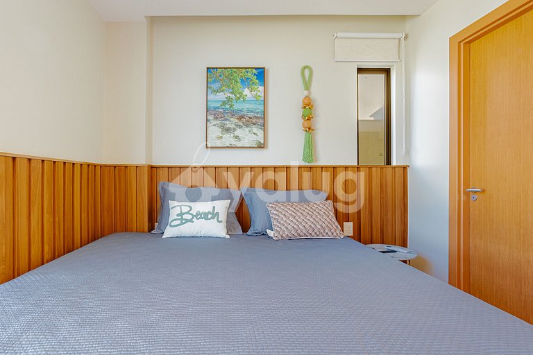 GB136 Beachfront Apt with Ocean View - Guarajuba, Alphaville