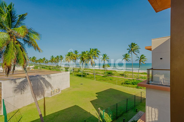 GB136 Beachfront Apt with Ocean View - Guarajuba, Alphaville