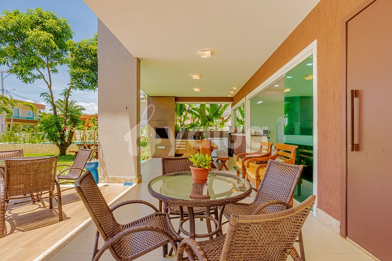Casa completa de 5 dormitorios, piscina - Paraíso dos Lagos