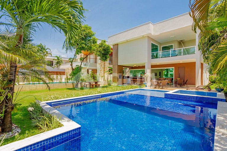 Complete 4-bedroom house with pool - Paraíso dos Lagos