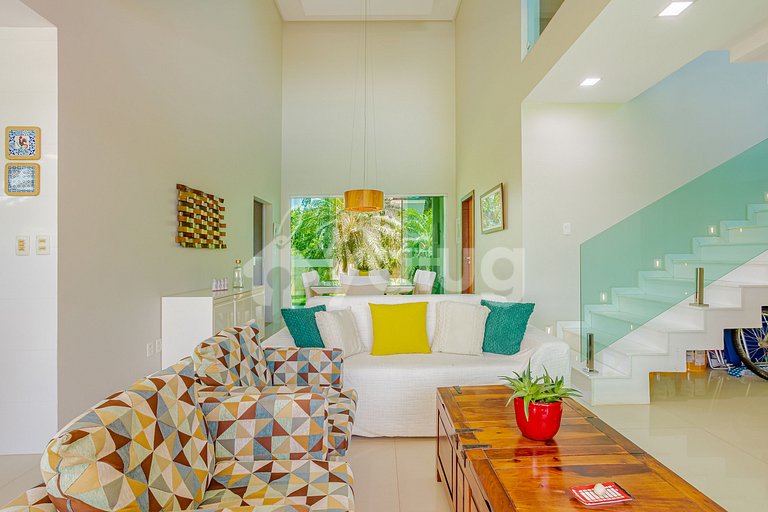 Casa completa de 4 dormitorios, piscina - Paraíso dos Lagos