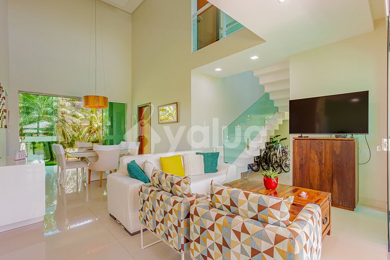 Complete 5-bedroom house with pool - Paraíso dos Lagos