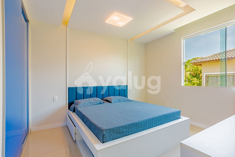 Complete 4-bedroom house with pool - Paraíso dos Lagos