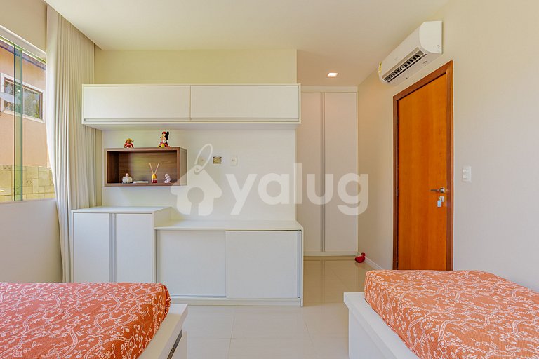 Casa completa de 4 dormitorios, piscina - Paraíso dos Lagos