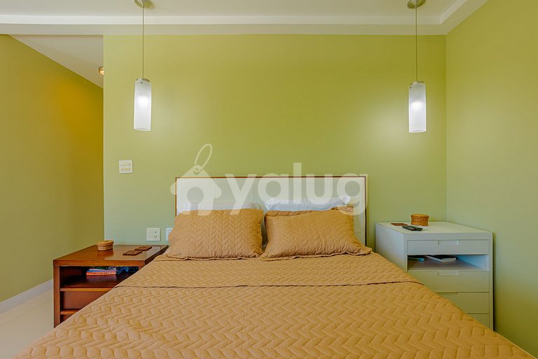 Mansão alto padrão 5 Suítes, Pé Na Areia c/ piscina privada