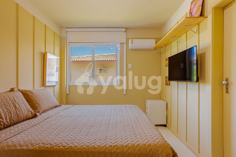 Mansão alto padrão 5 Suítes, Pé Na Areia c/ piscina privada