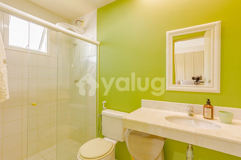 Mansão alto padrão 5 Suítes, Pé Na Areia c/ piscina privada