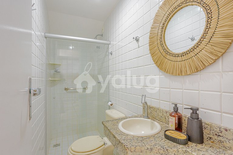 Mansão alto padrão 5 Suítes, Pé Na Areia c/ piscina privada