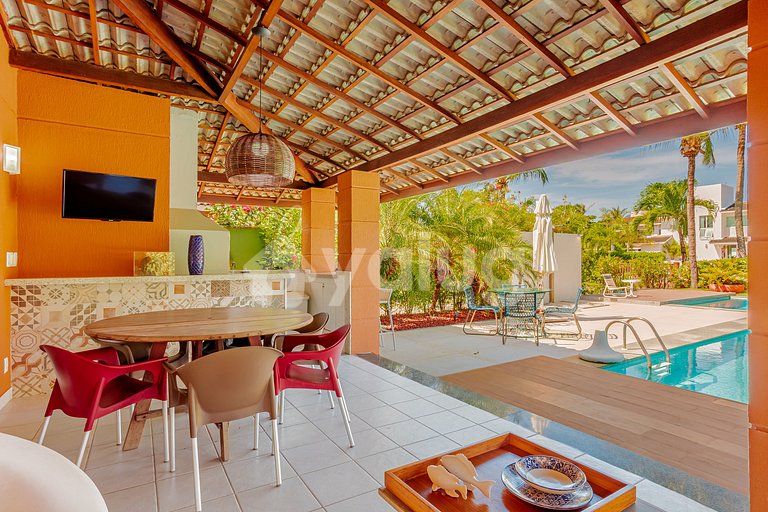 Mansión de lujo con 5 suites frente al mar y piscina privada