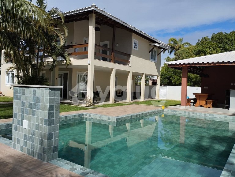 GB137 Maravilhosa Casa 5 Quartos a 350m da Praia