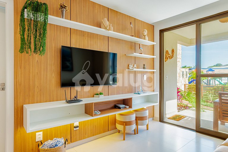Excelente Dúplex 4 Suites con Piscina -Guarajuba