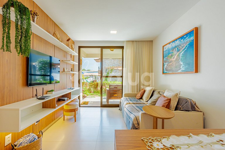 Excelente Village Duplex 4 Suítes Com Piscina- Guarajuba