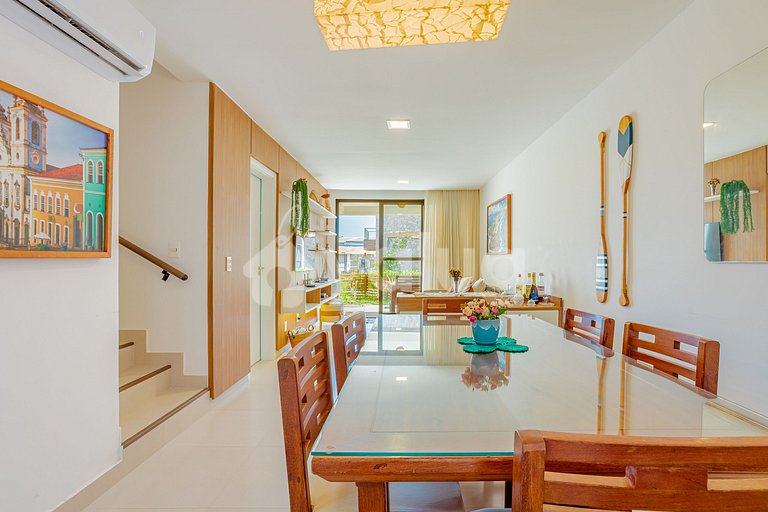 Excellent Duplex Village with 4 Suites and Swimming Pool - G