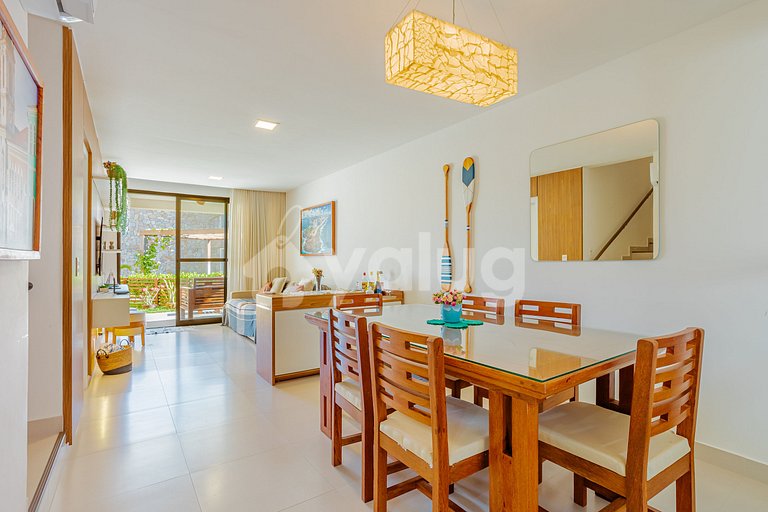 Excelente Village Duplex 4 Suítes Com Piscina- Guarajuba