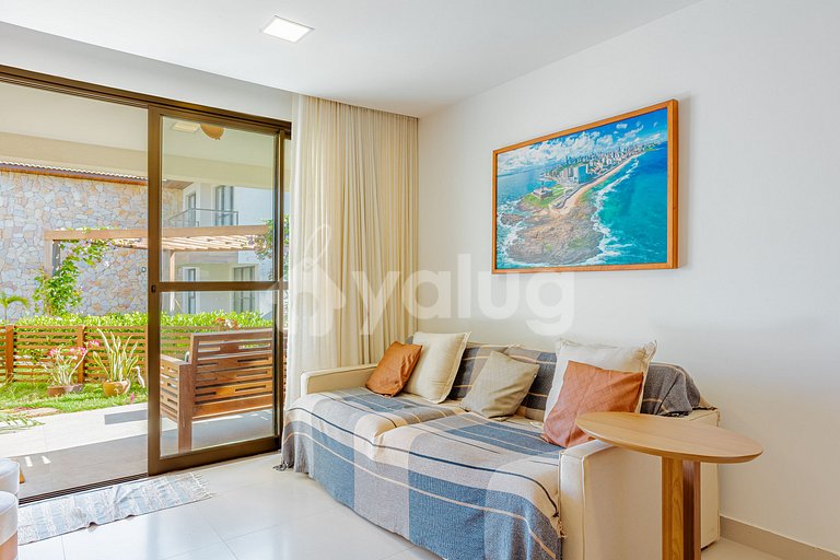 Excelente Village Dúplex 4 Suites con Piscina -Guarajuba