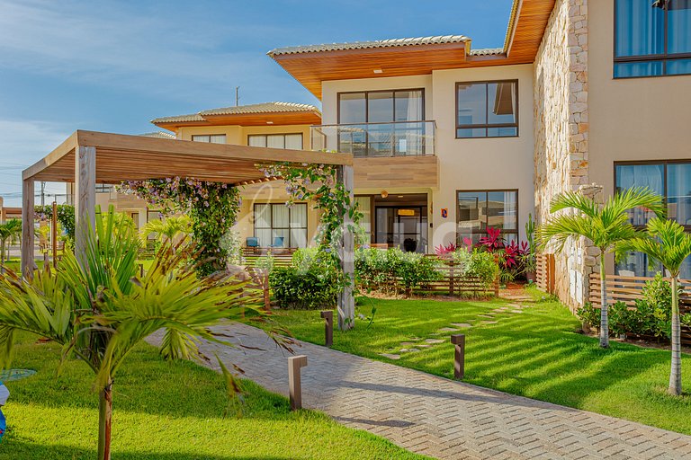 Excelente Dúplex 4 Suites con Piscina -Guarajuba