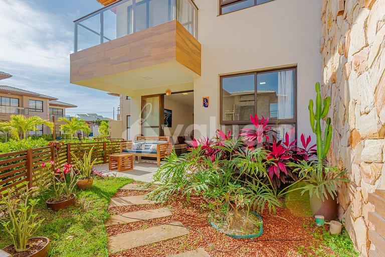 Excelente Village Duplex 4 Suítes Com Piscina- Guarajuba