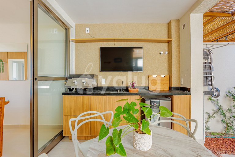 Excellent Duplex Village with 4 Suites and Swimming Pool - G