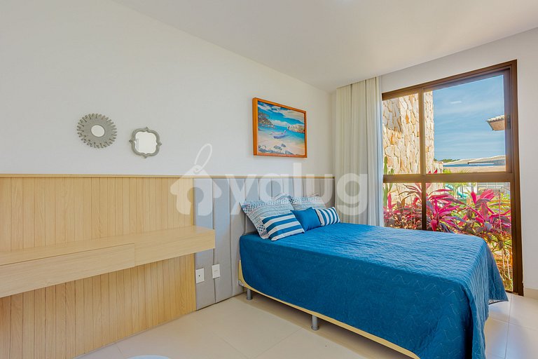 Excelente Village Dúplex 4 Suites con Piscina -Guarajuba