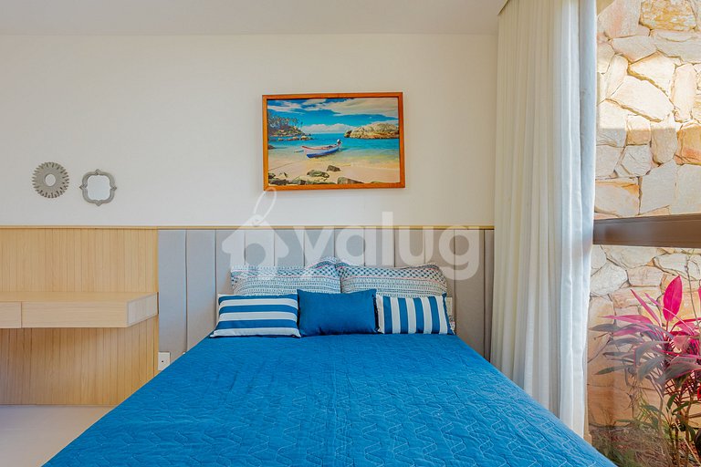 Excelente Duplex 4 Suítes Com Piscina- Guarajuba
